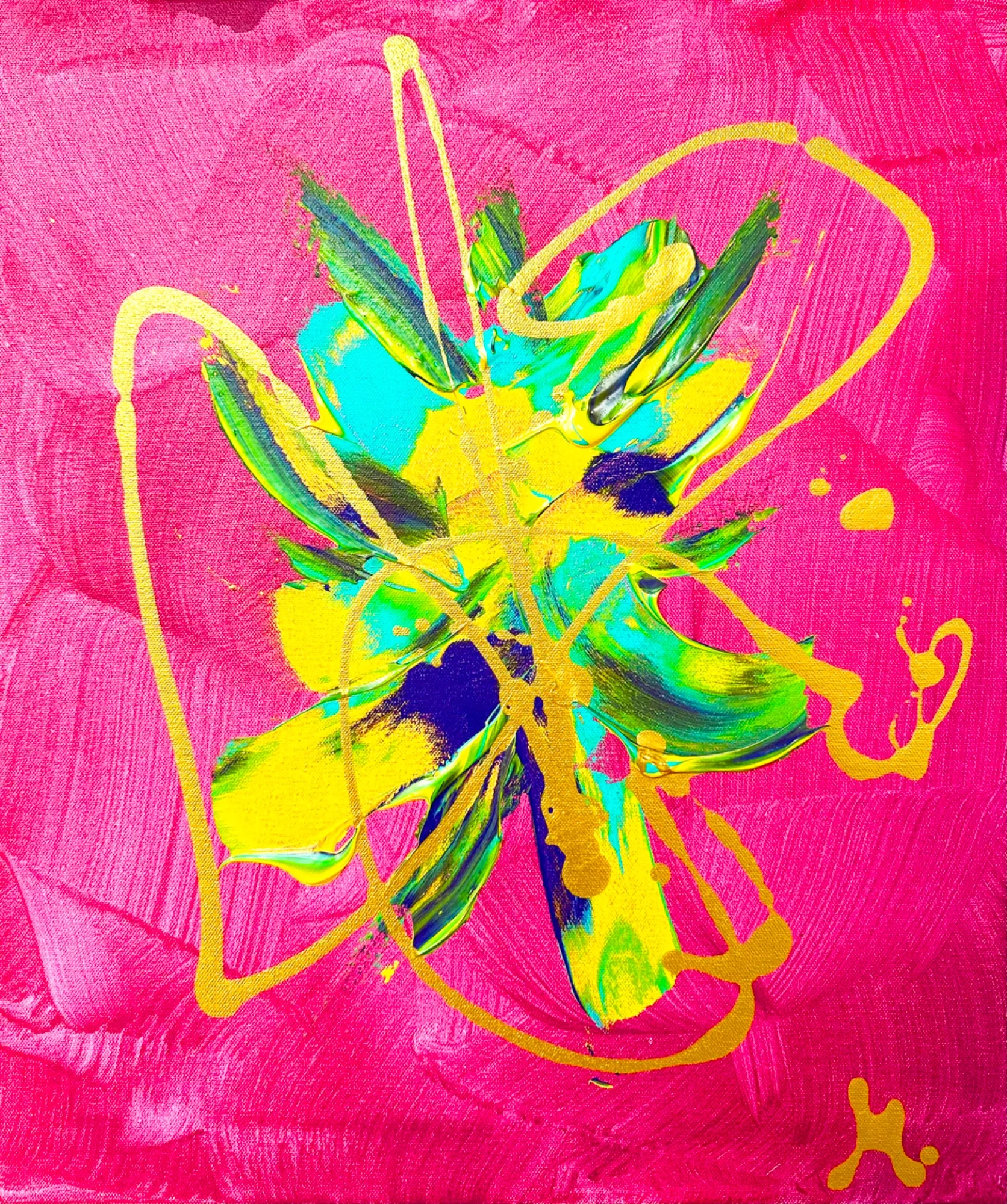 Spread Your Wings and Fly — abstract painting by Miroslavo
